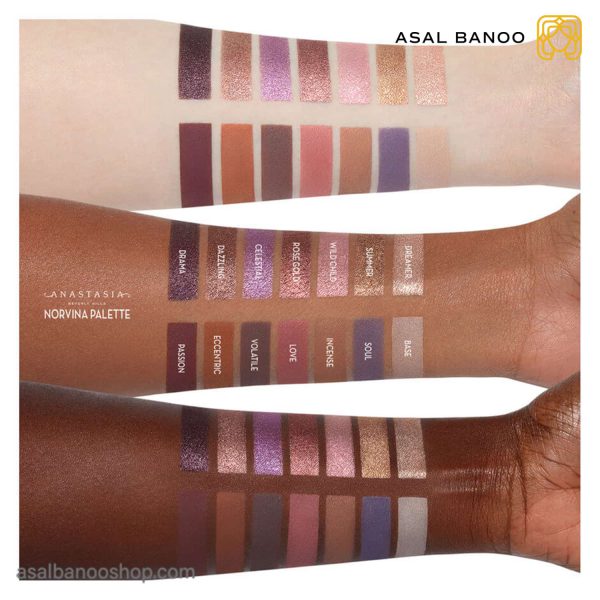 پالت سایه Norvina آناستازیا