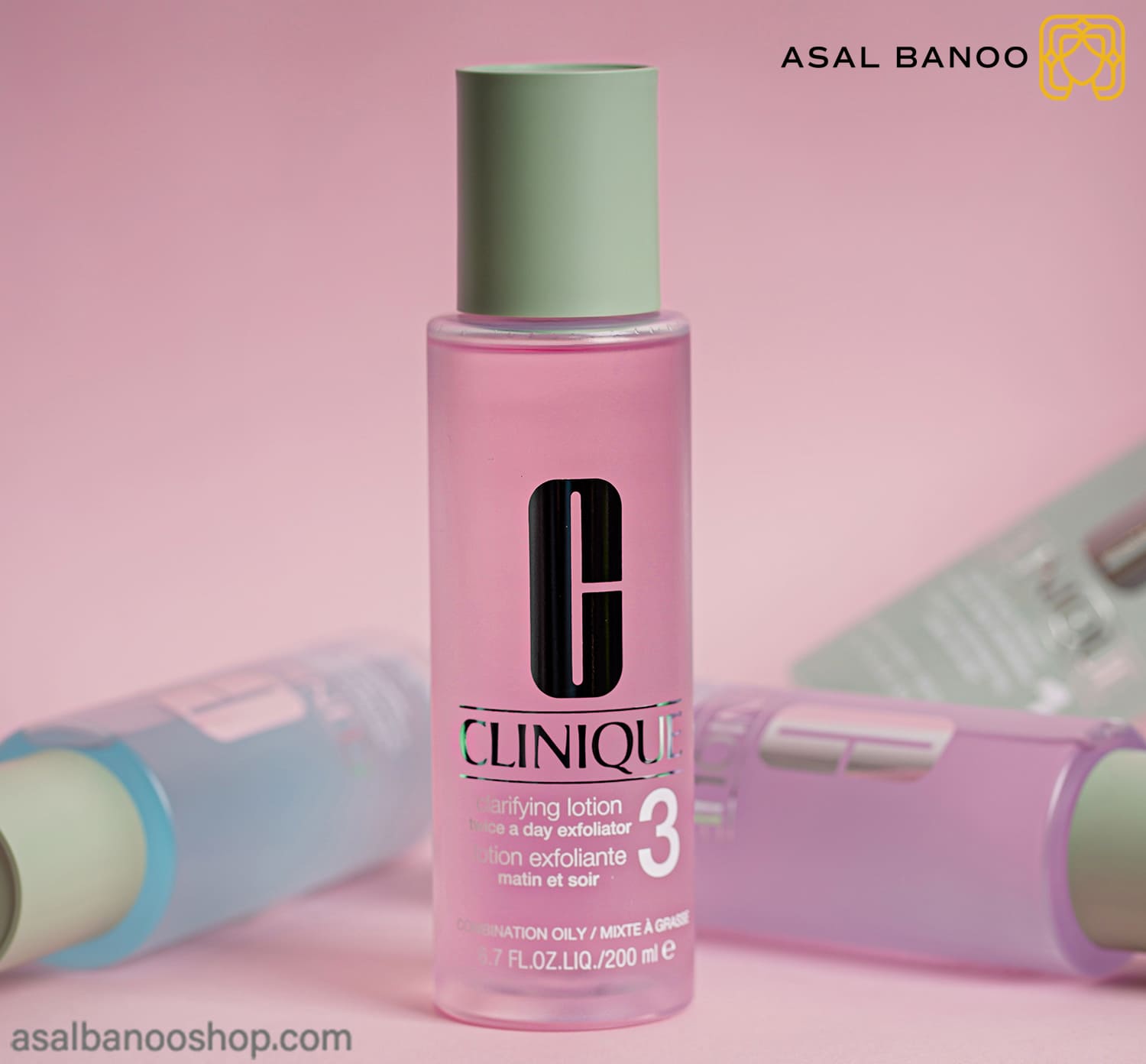 Clinique-3Lotion5-min قیمت تونر کلینیک مخصوص پوست چرب