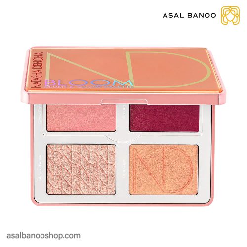 پالت رژگونه و هایلایتر blush&glow ناتاشادنونا