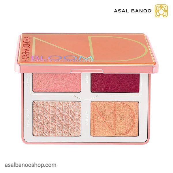 پالت رژگونه و هایلایتر blush&glow ناتاشادنونا