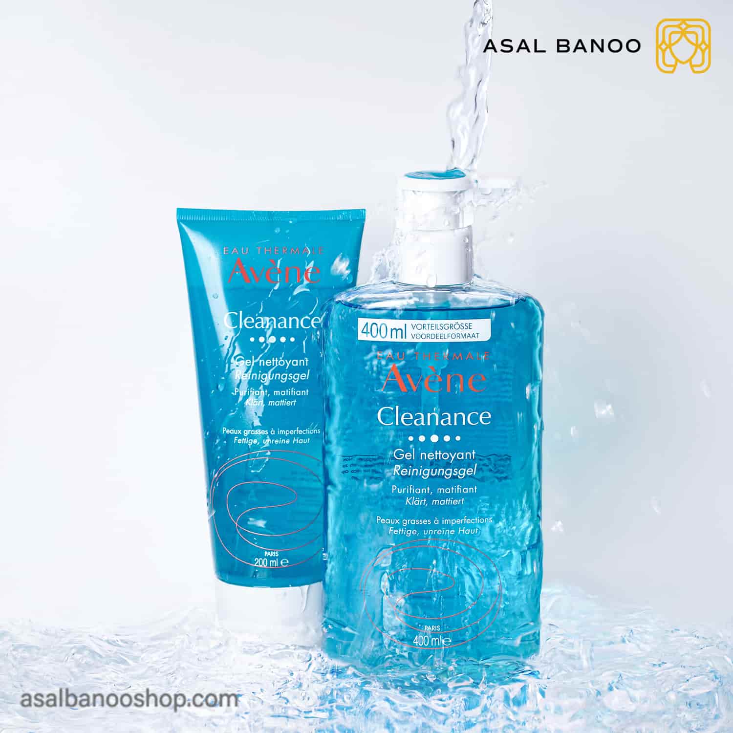 AVENE-CLEANANCE-Cleansinggel-2-min ژل شستشو صورت و بدن اون
