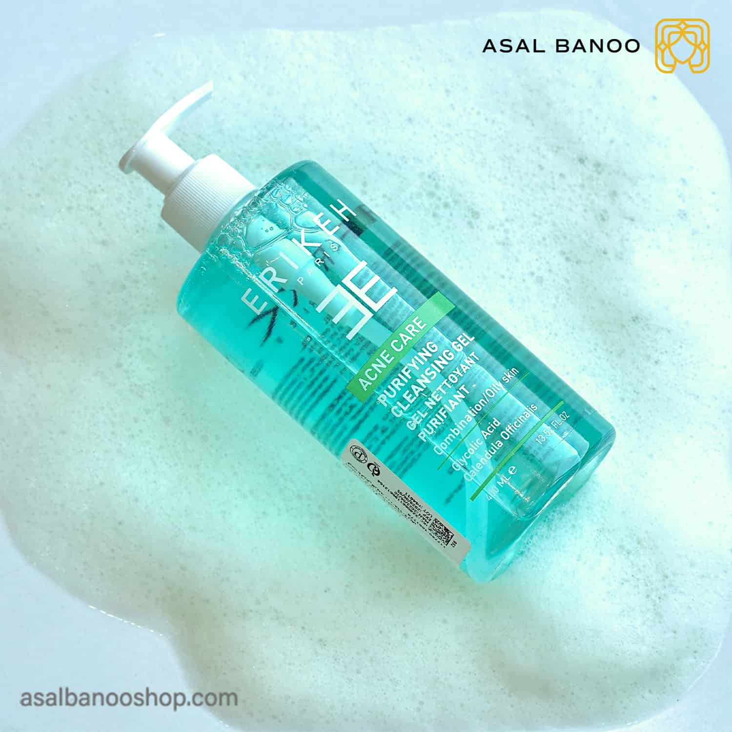 ژل شستشو پوست چرب اریکه ژل شستشو پوست چرب اریکه