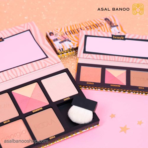 پالت رژگونه، برنزر و هایلایتر Cheek Stars بنفیت