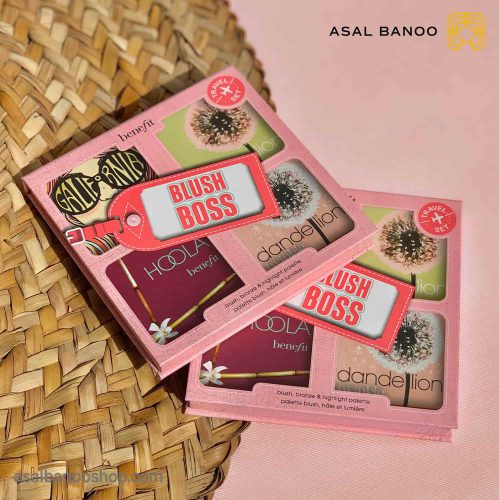 پالت رژگونه، برنزر و هایلایتر Blush Boss بنفیت