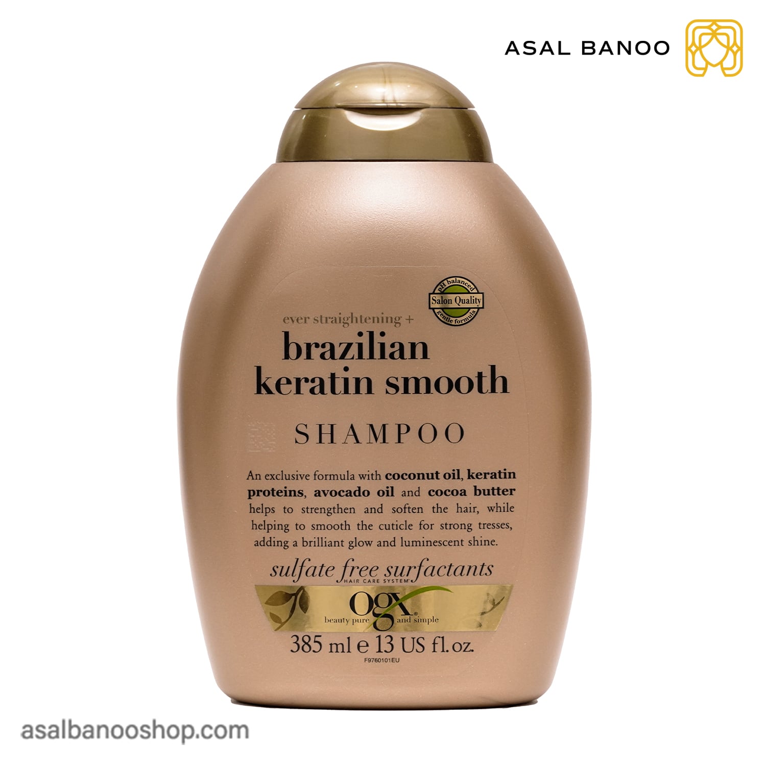 شامپو Brazilian Keratin Smooth او جی ایکس