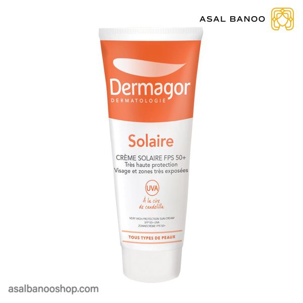 ضد آفتاب بی‌رنگ +SPF50 درماگور