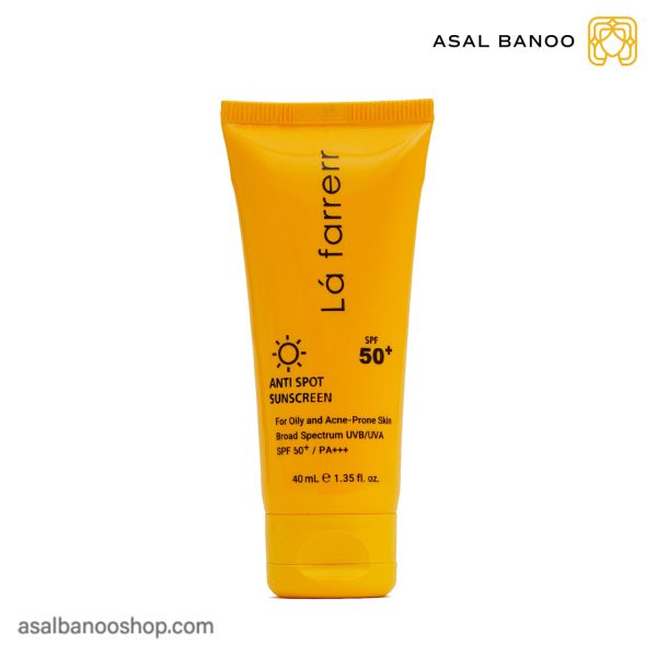 ضد آفتاب و ضد لک بی‌رنگ پوست چرب و مستعد آکنه SPF50 لافارر