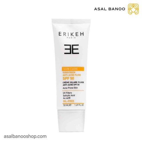 ضد آفتاب پوست چرب و جوش دار SPF50 اریکه