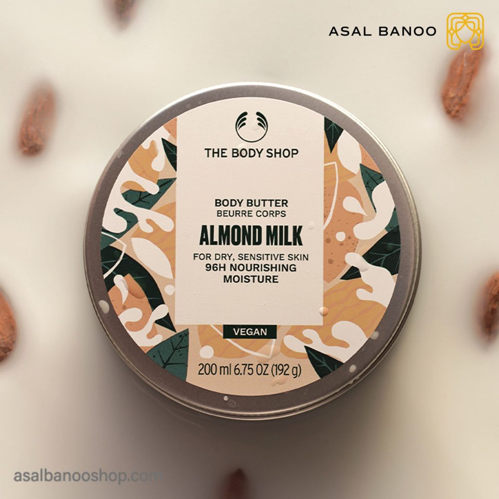 خرید کره بدن Almond Milk بادی شاپ.-min کره بدن Almond Milk بادی شاپ