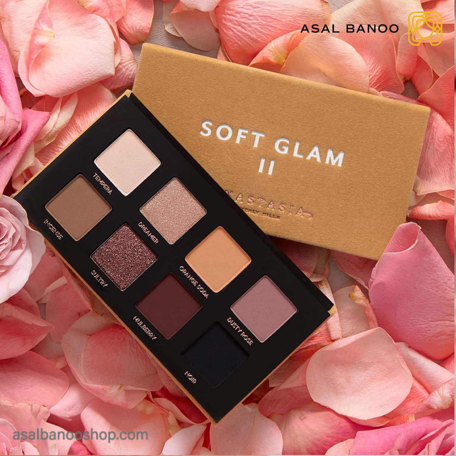 Anastasia-SoftGlamMini-7-min پالت سایه Soft Glam || Mini آناستازیا