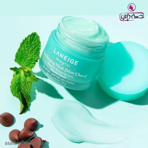 ماسک لب شب شکلات نعنایی لانیژ