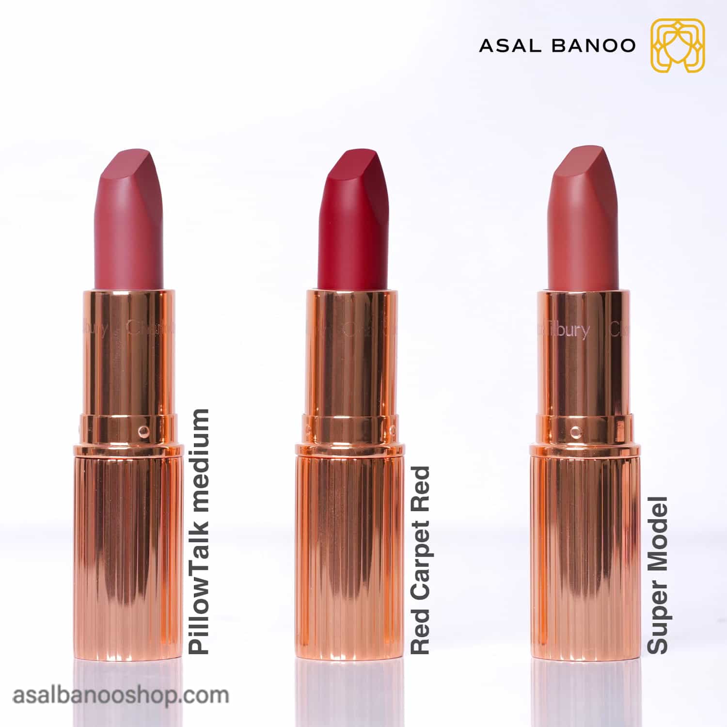 رنگبندی رژ شارلوت تیلبری Matte Revolution