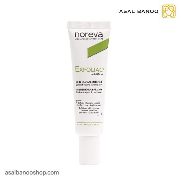 exfoliac global 6کرم ضدجوش نوروا مدل