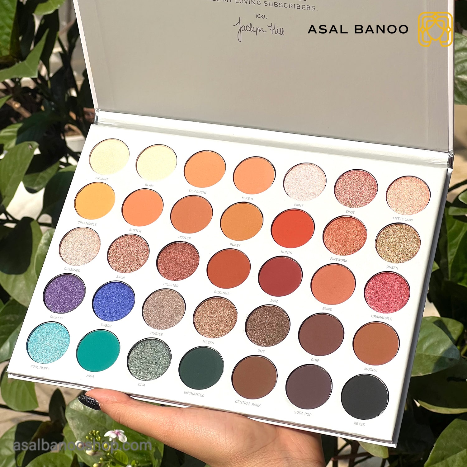پالت سایه Jaclyn Hill مورفی-min پالت سایه Jaclyn Hill مورفی