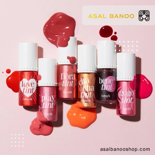 Liptint-benefit انواع تینت لب بنفیت