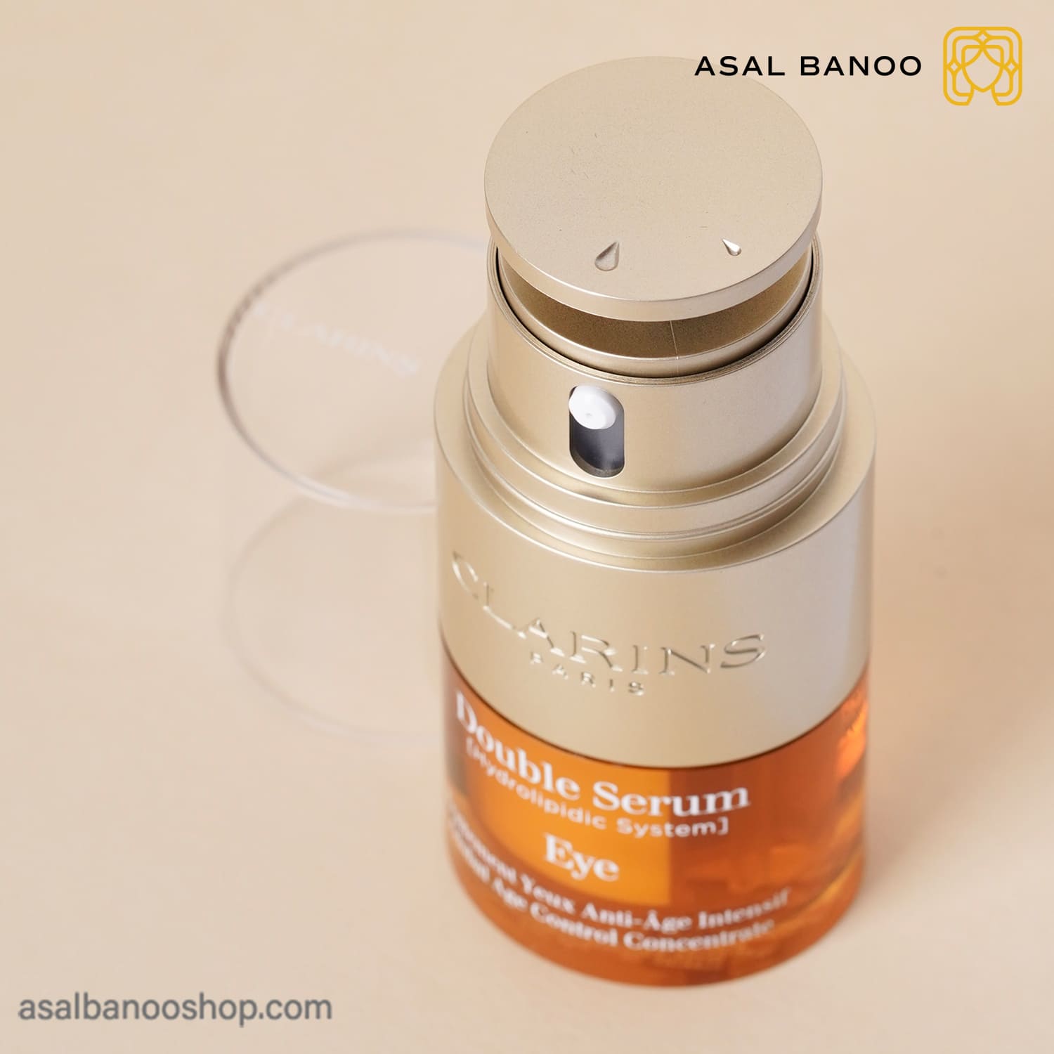 Double Serum Eye-min دور چشم جوانساز کلارنس Double Serum
