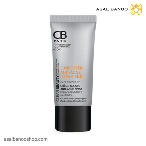 ضد آفتاب SPF50 پوست چرب و مستعد آکنه سی بی