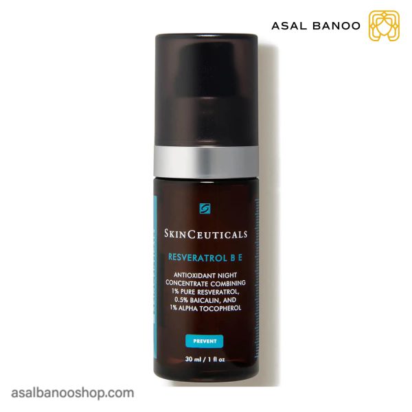 کنسانتره شب آنتی اکسیدان Resveratrol B E اسکین سوتیکال