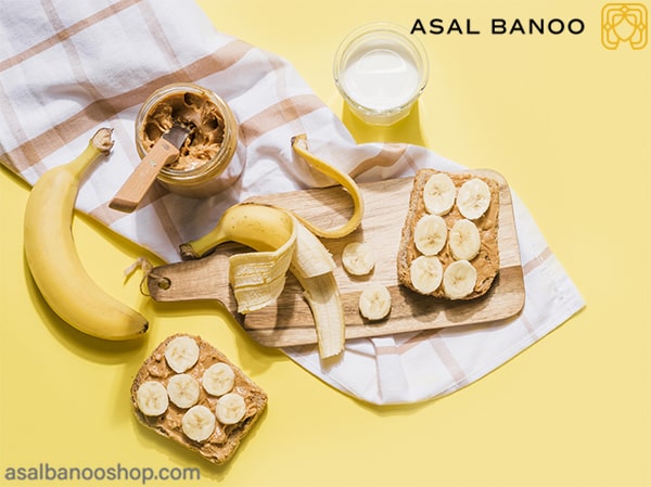 Banana- and- sugar- scrub اسکراب موز و شکر