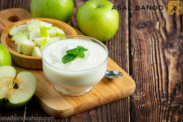 Cream- and -apples خامه و سیب