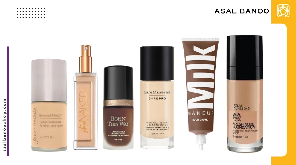 liquid-foundation مواد تشکیل دهنده کرمپودر مایع