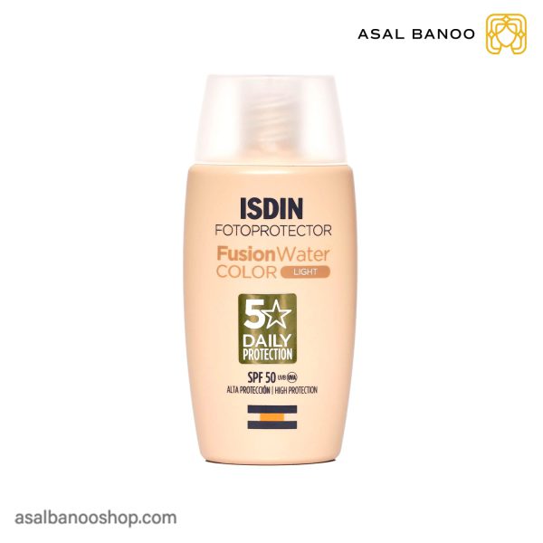 ضد آفتاب فیوژن واتر SPF50 رنگی ایزدین