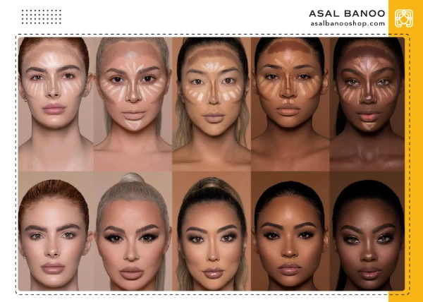 what-is-difference-between-concealer-and-contour انواع کانتور