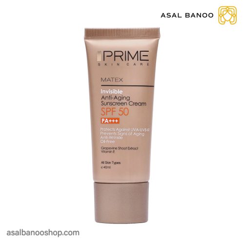 کرم ضدآفتاب جوان کننده SPF50 پریم