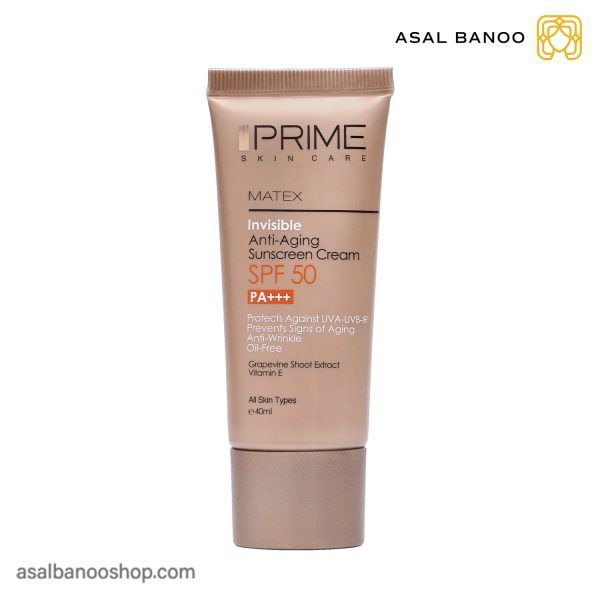 کرم ضدآفتاب جوان کننده SPF50 پریم