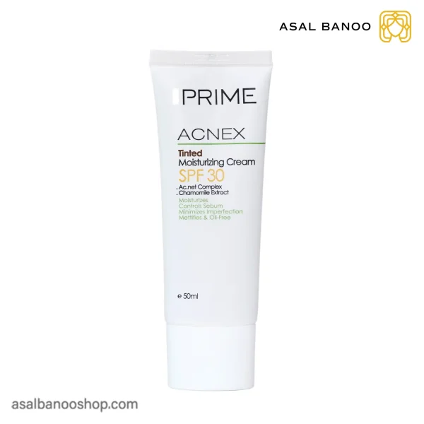 کرم مرطوب کننده رنگی SPF30 پریم مناسب پوست چرب