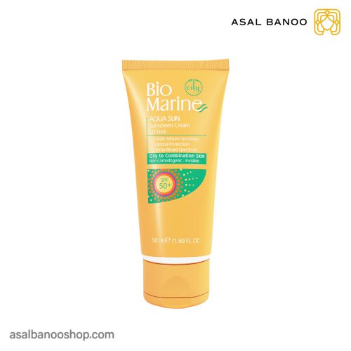 ضد آفتاب فاقد چربی +SPF 50 بایومارین پوست چرب و جوشدار