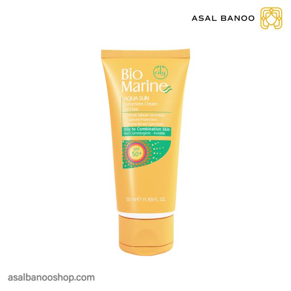 ضد آفتاب فاقد چربی +SPF 50 بایومارین پوست چرب و جوشدار