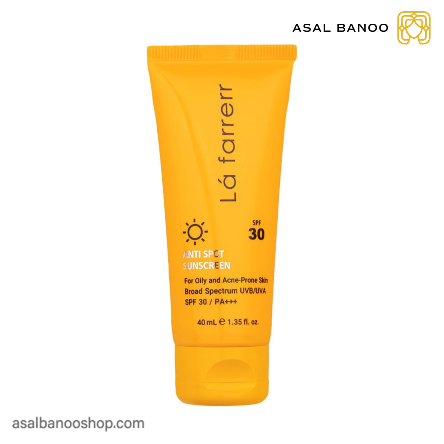 ضد آفتاب و ضد لک بی‌رنگ پوست چرب و مستعد آکنه SPF 30 لافارر