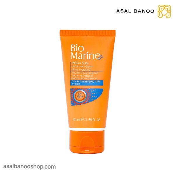 ضدآفتاب رطوبت رسان +spf50 بایومارین پوست خشک و دهیدراته