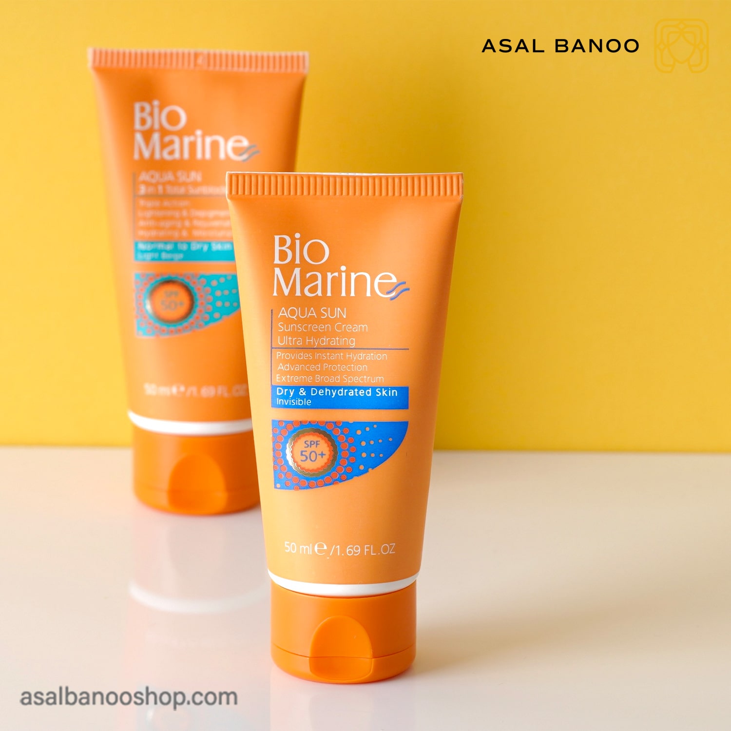 ضدآفتاب رطوبت رسان +spf50 بایومارین پوست خشک و دهیدراته-min ضدآفتاب رطوبت رسان +spf50 بایومارین پوست خشک و دهیدراته