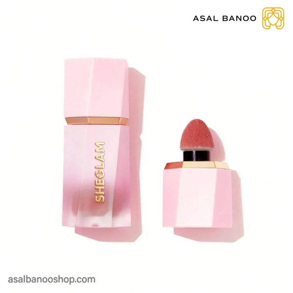 رژ گونه مایع مات شیگلم رنگ rose-ritual