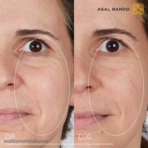 ژل کرم دور چشم لیفتینگ کدلی Resveratrol