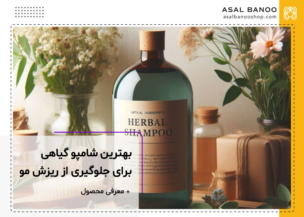 بهترین شامپو گیاهی ضد ریزش مو
