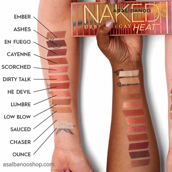 پالت سایه Naked Heat اربن دیکی