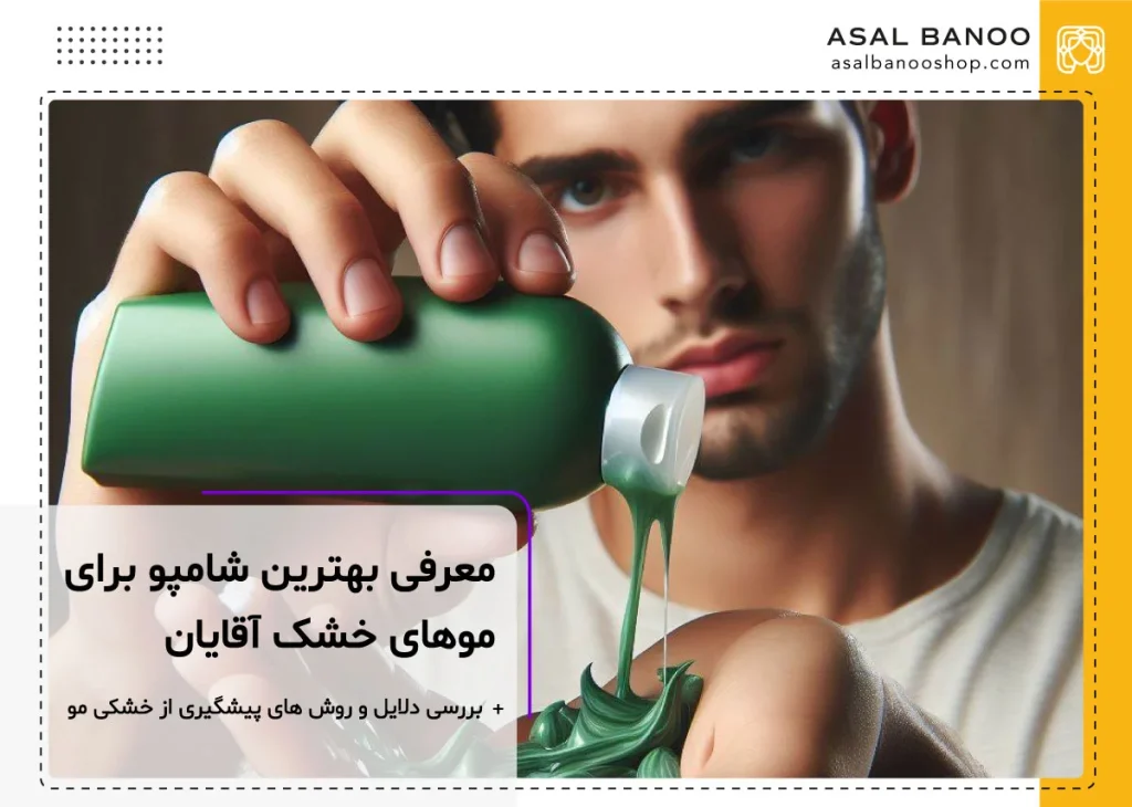 بهترین شامپو برای موهای خشک آقایان