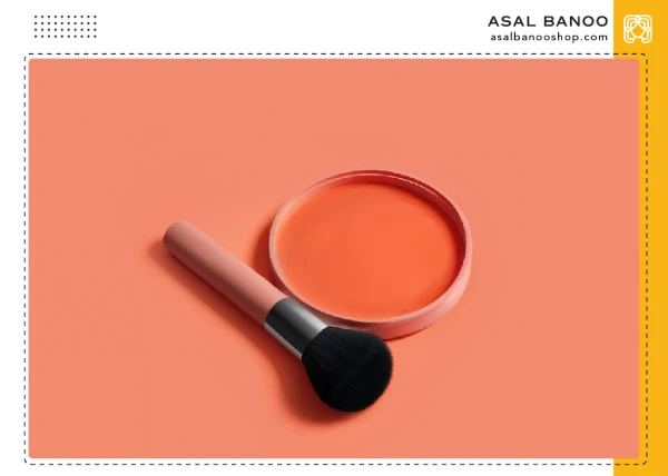 teaching-blush-based-face-shape آموزش زدن رژ گونه