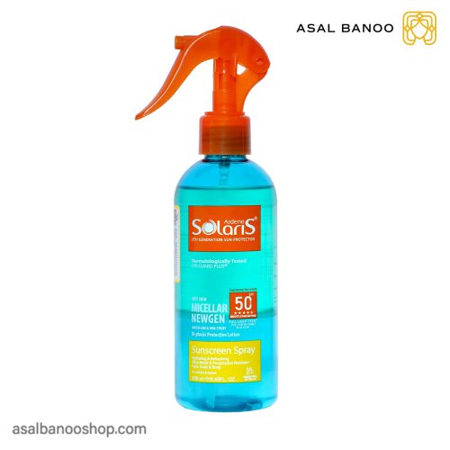 اسپری ضد آفتاب دو فاز میسلار نیوژن SPF50+ آردن سولاریس