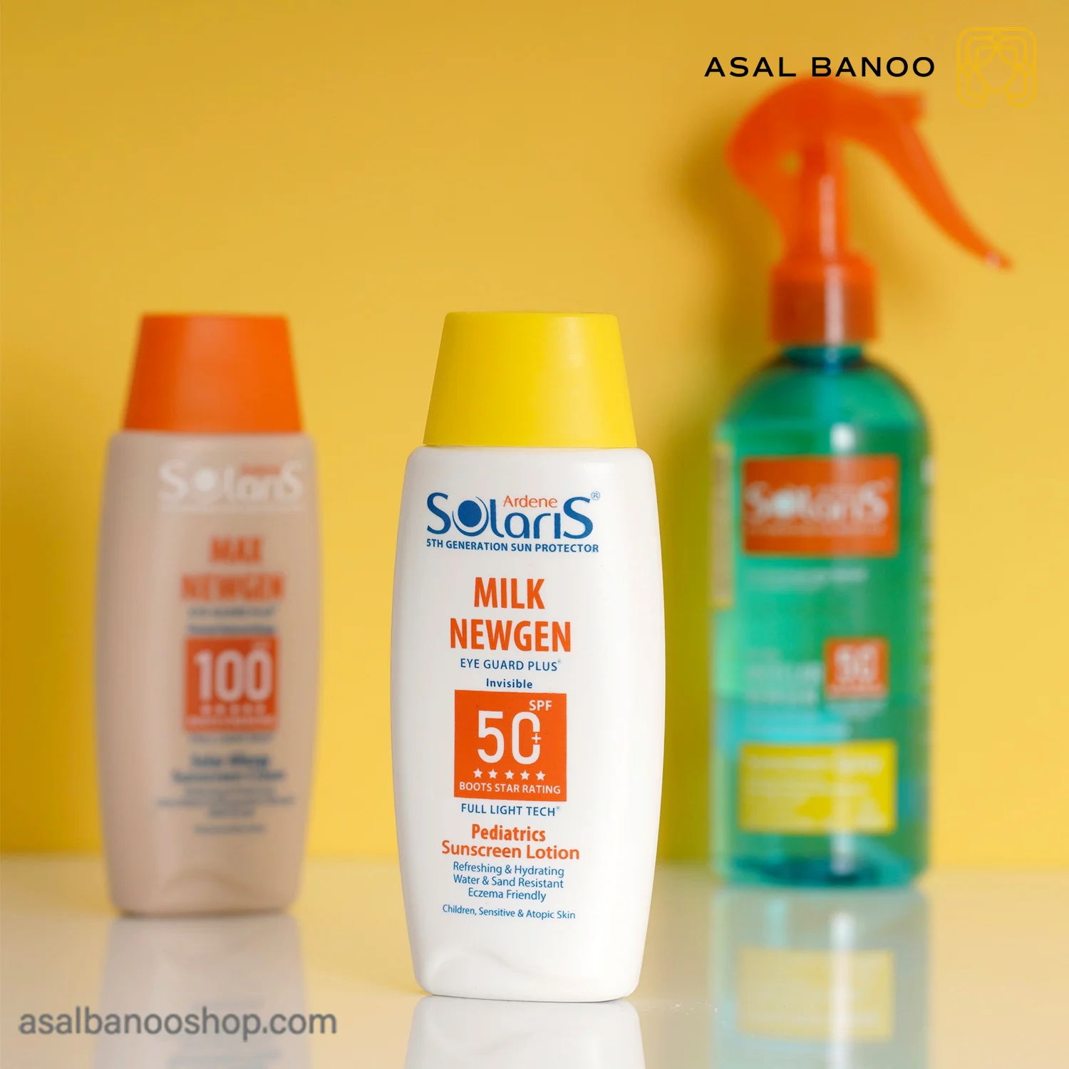لوسیون ضدآفتاب کودکان SPF50+ آردن سولاریس