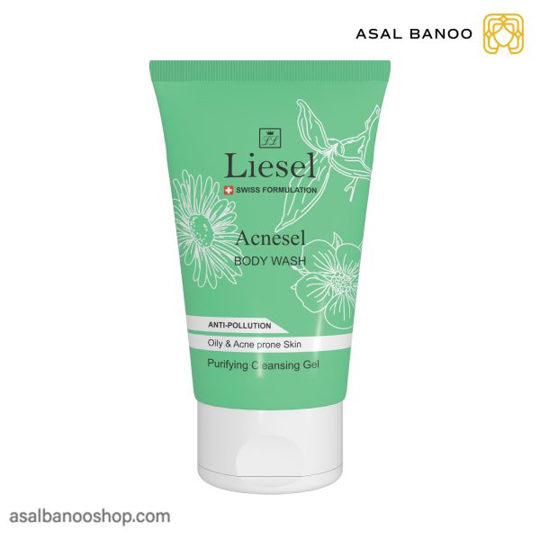 ژل شوینده بدن پوست چرب لایسل Acnesel