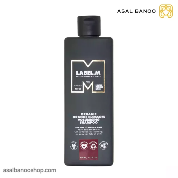 شامپو حجم دهنده لیبل ام Organic Orange Blossom