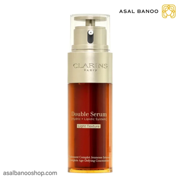 سرم ضد چروک Double Serum Light Texture کلارنس