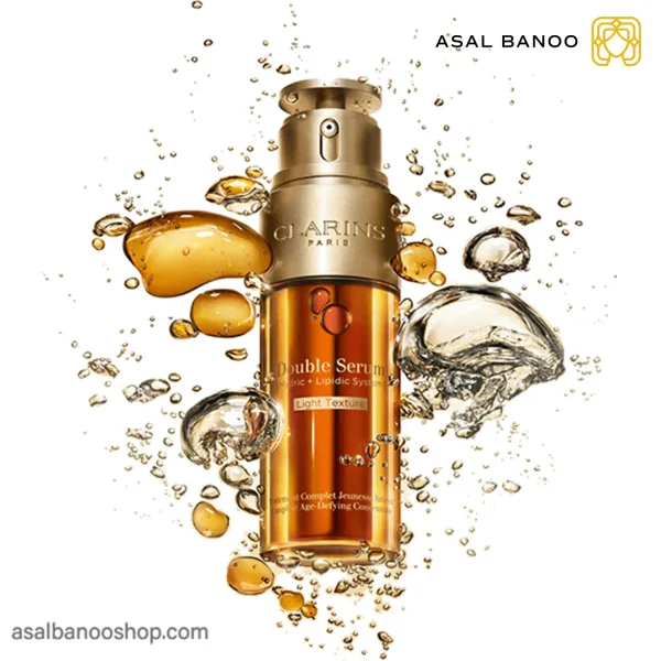 سرم ضد چروک Double Serum Light Texture کلارنس